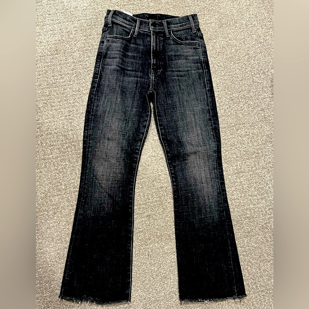 Mother Denim The Hustler ankle fray